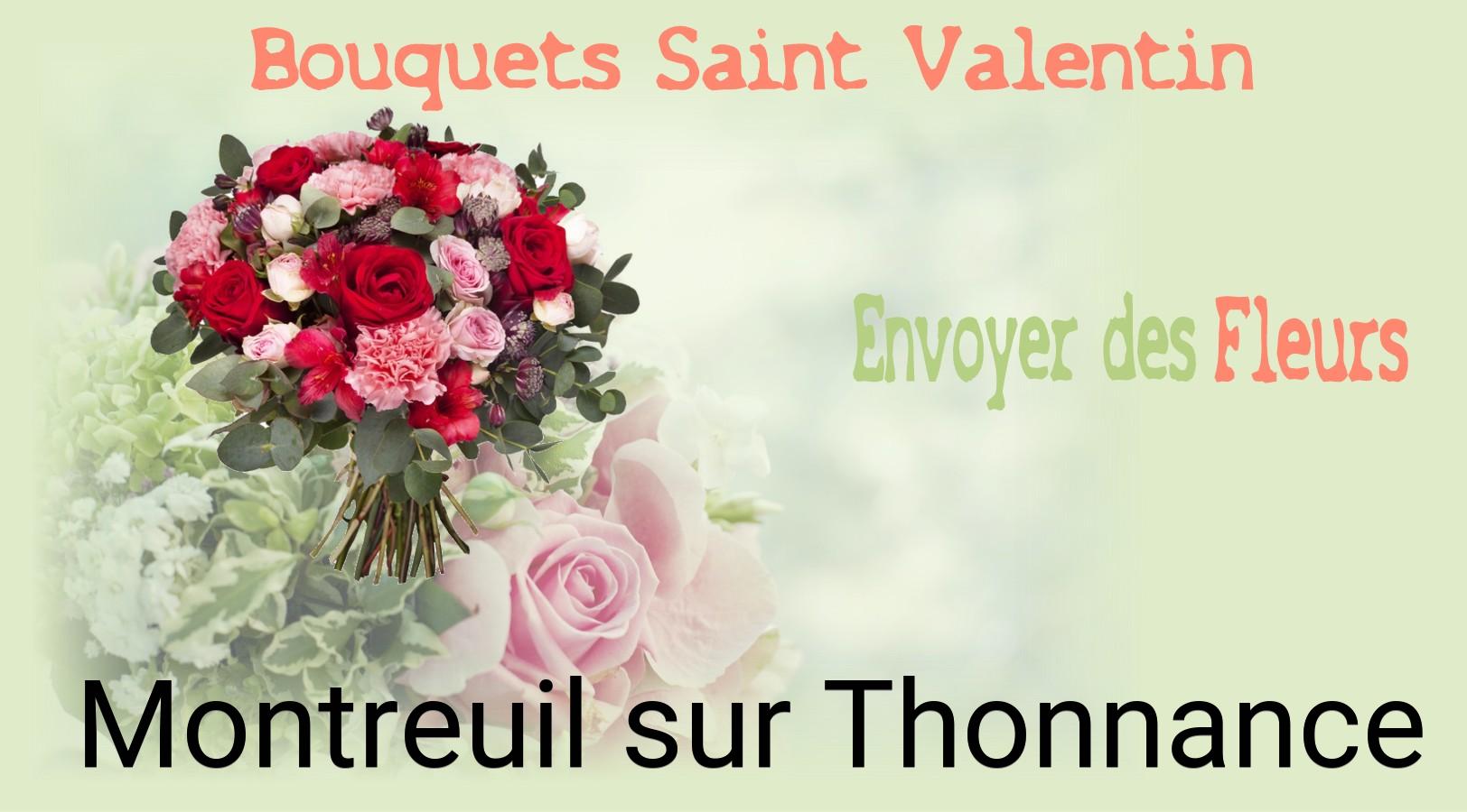 Roses de Saint-Valentin livrées à Montreuil-sur-Thonnance